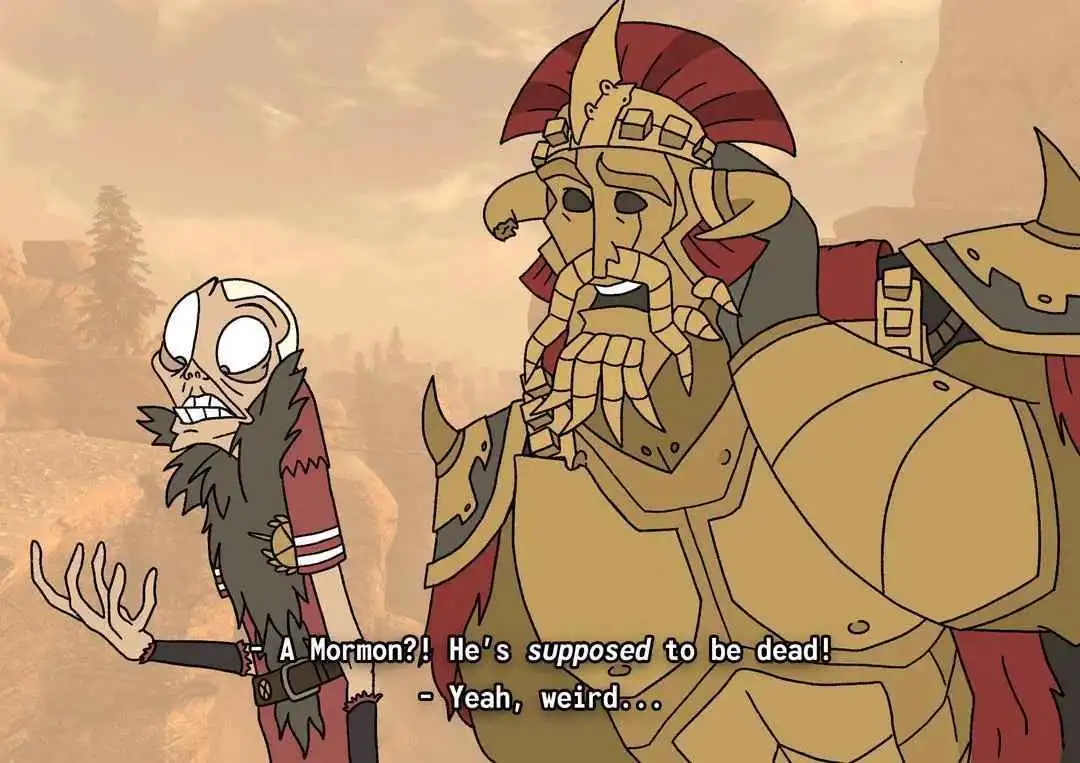 Exploring the world of Fallout New Vegas.