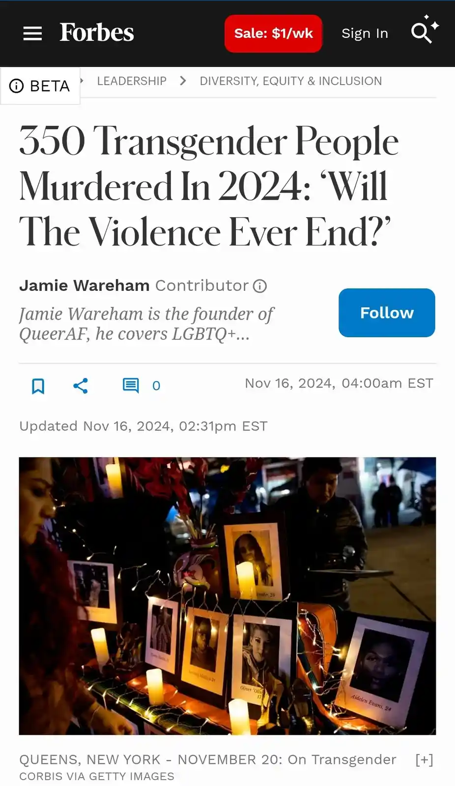 Is There an End in Sight?