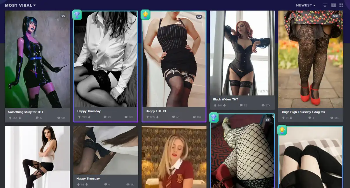Is it just me, or is Imgur feeling a bit more risqué lately?