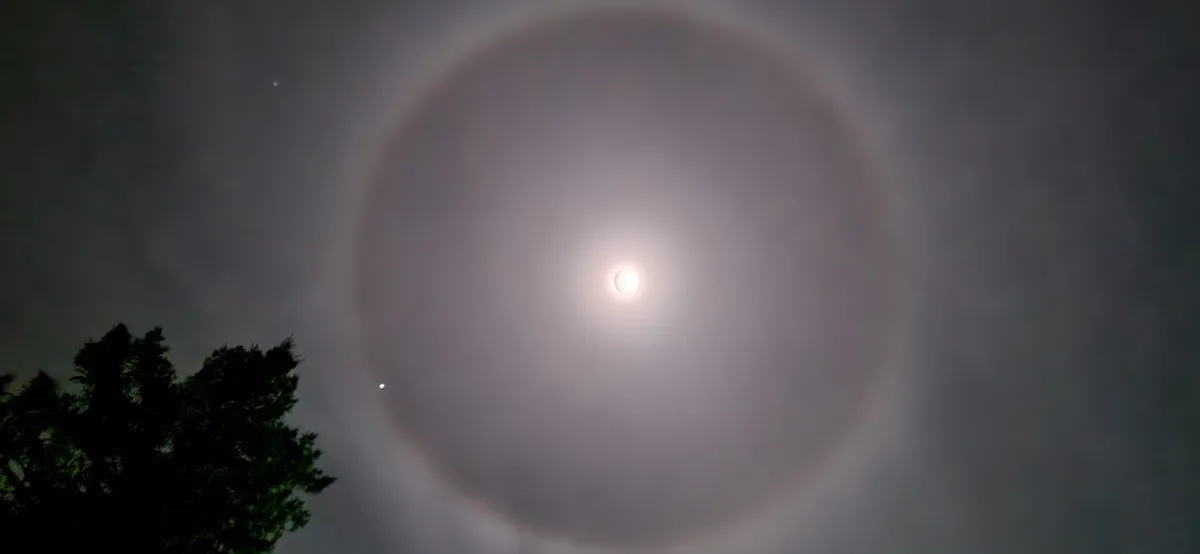 Check Out the Mysterious Ring Around the Moon