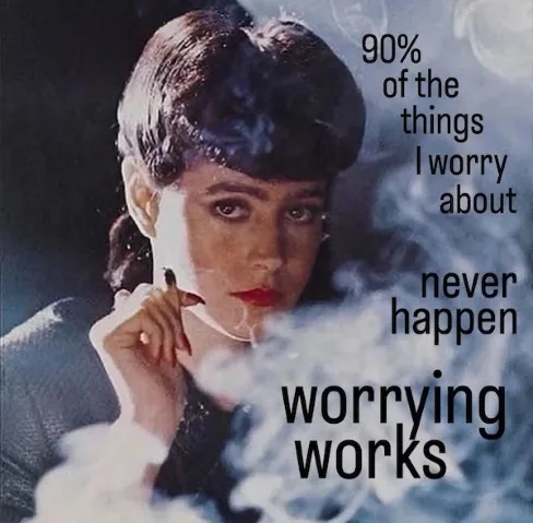A woman with dark hair and red lipstick holds a cigarette, exhaling smoke as text overlays the image. The text reads: '90%…