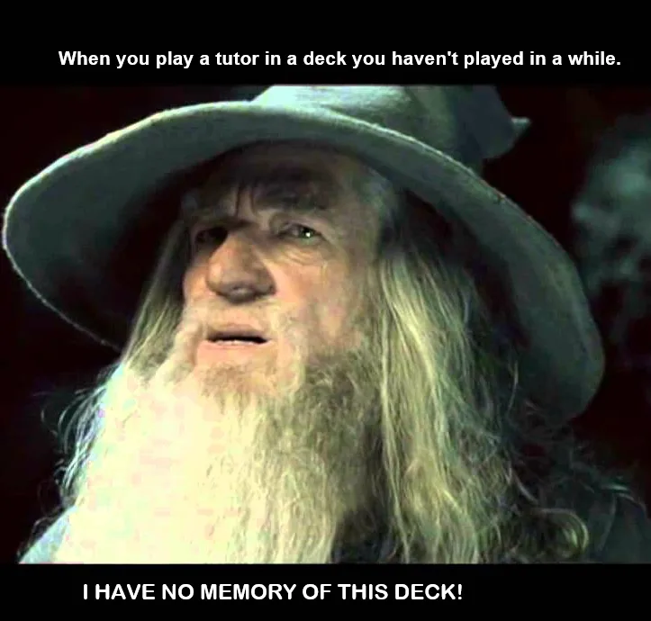 That Moment When You Dust Off an Old Deck