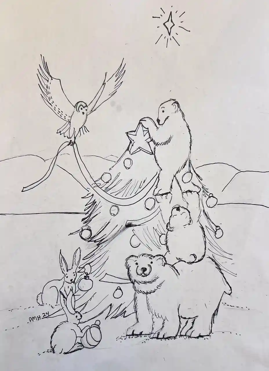 Get Your Free Christmas Sketches Here!