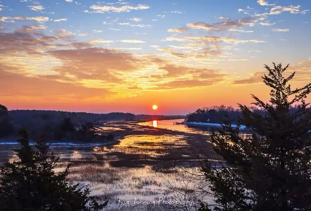 A breathtaking sunset view