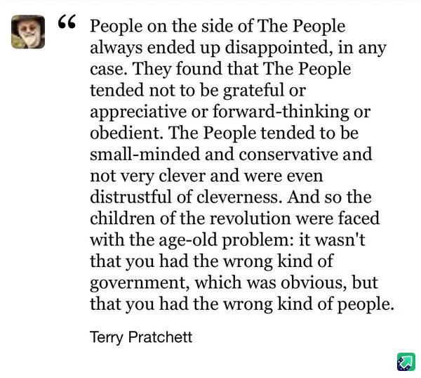Pterry's Wisdom: A Lesson in Life