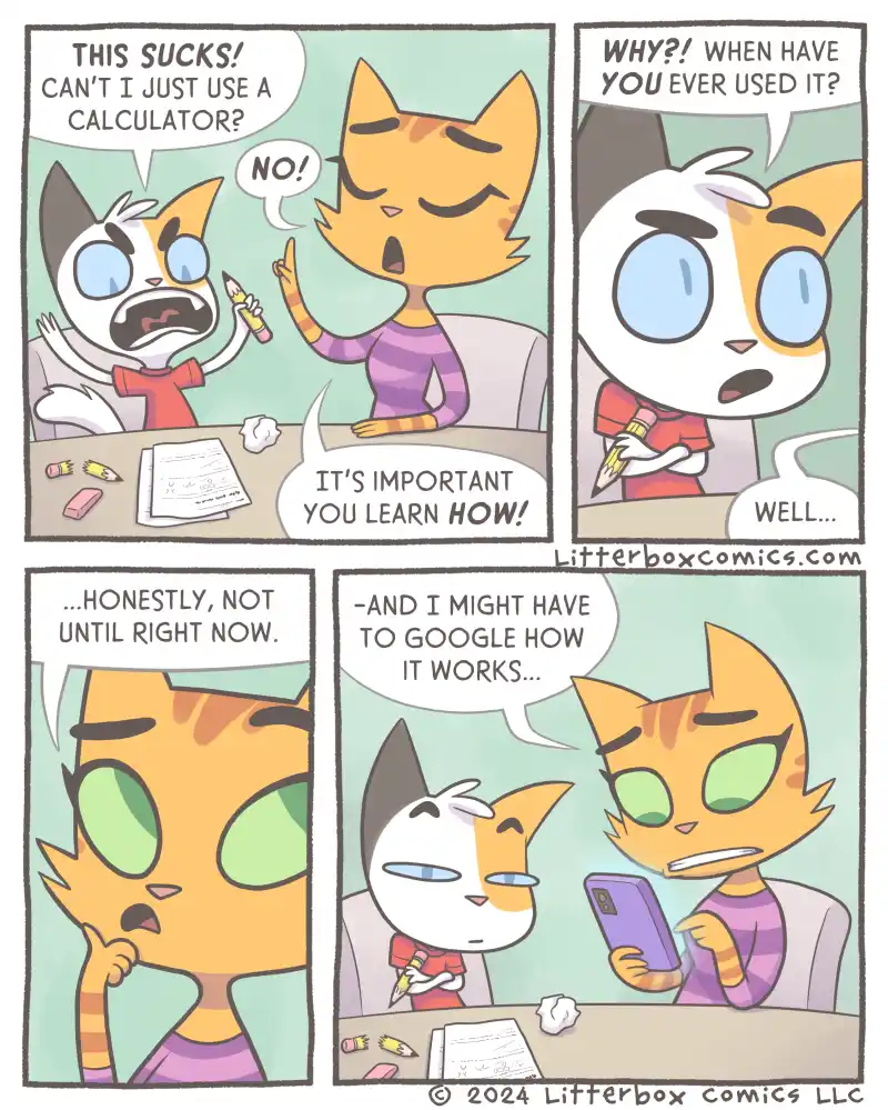 Tackling Math Homework Like a Pro [OC]