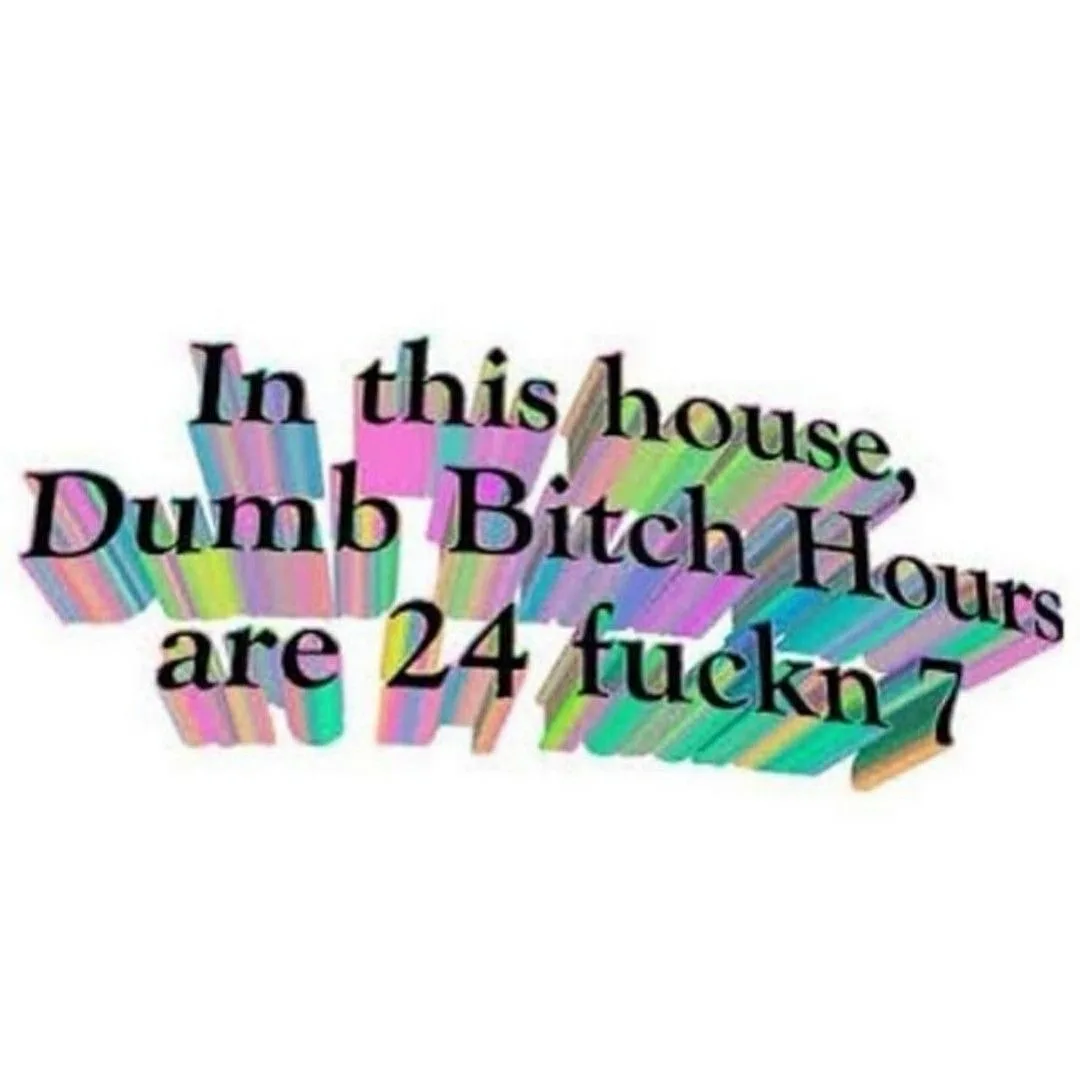 The image displays bold black text with a rainbow-striped 3D effect against a plain white background. The text reads: 'In…