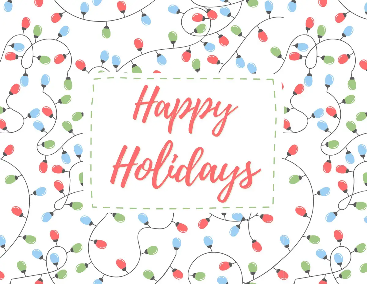 Wishing You a Joyous Holiday Season