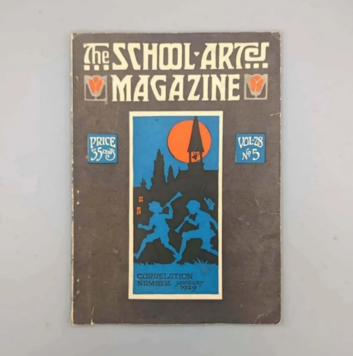 Throwback to School-Arts Magazine from January 1929