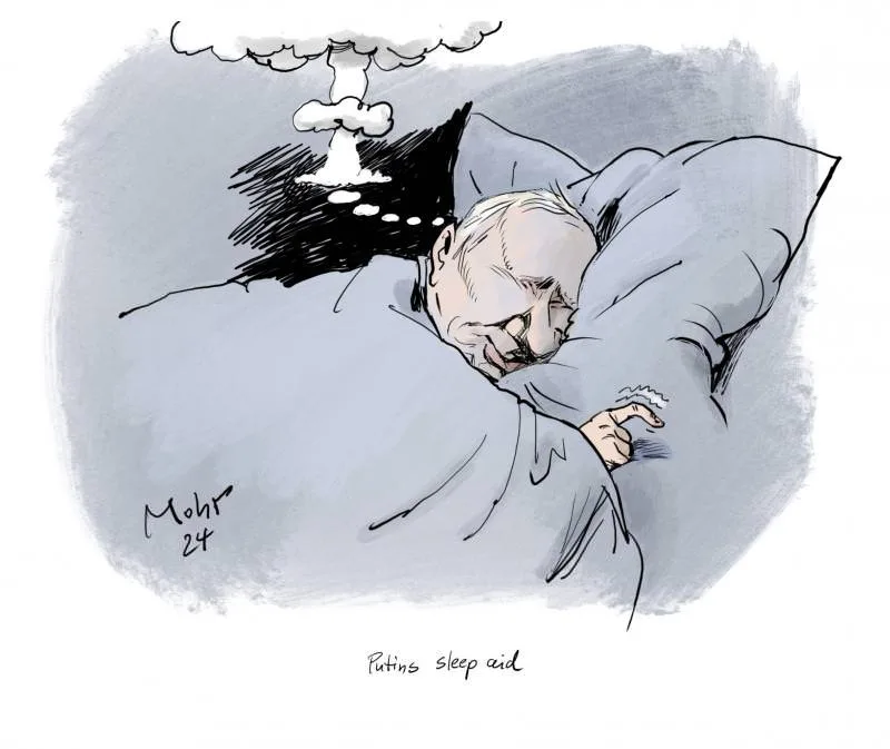 A Humorous Take on Putin: The Caricature