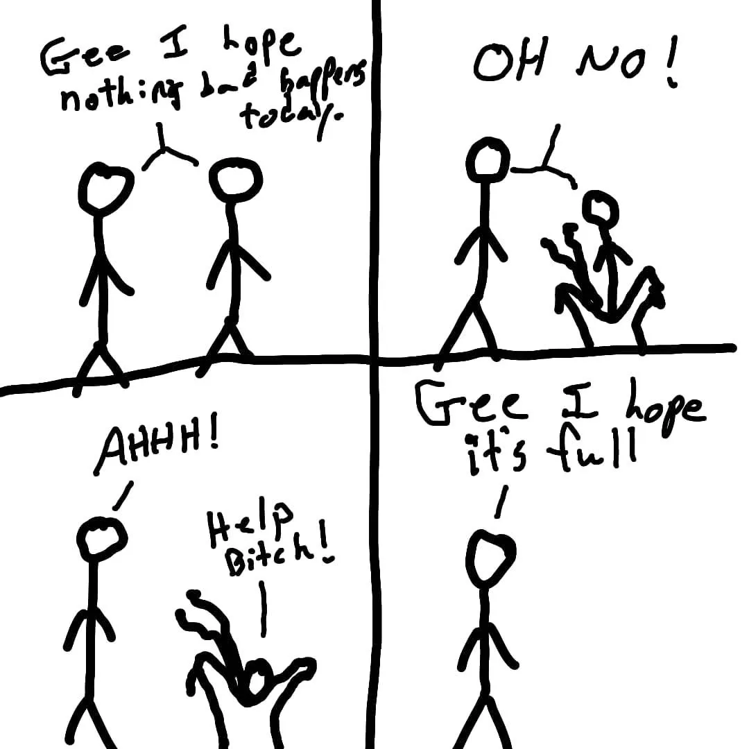Some days just go like this, don't they?