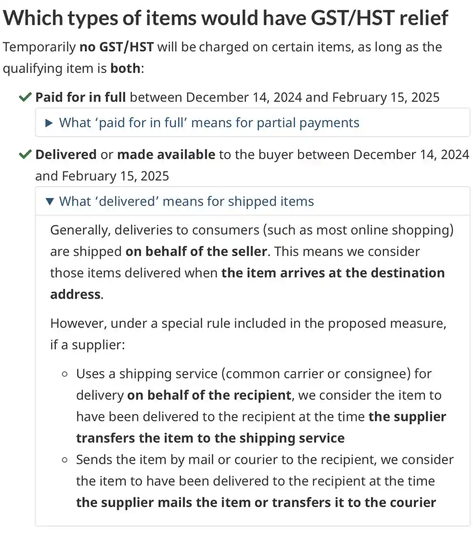 Grateful for a Little Canadian Tax Break