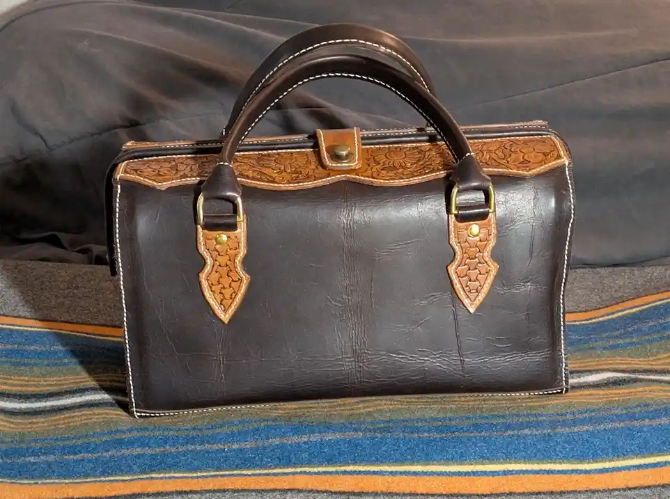 The Classic Buffalo and Leather Doctor's Bag: A Timeless Piece