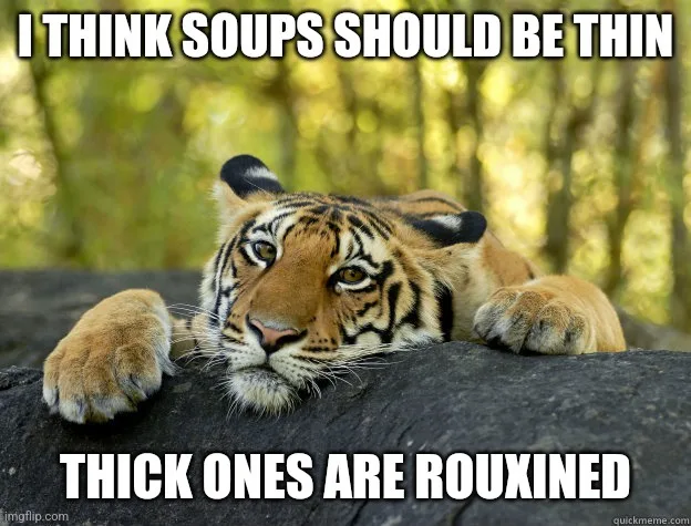 But let's talk about bechamel sauce...