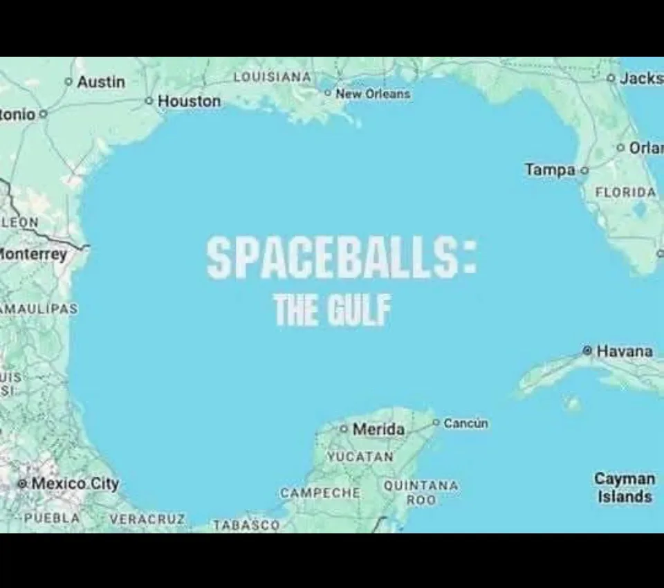 A map of the Gulf of Mexico region with cities like Houston, New Orleans, and Cancun visible, overlaid with the text…