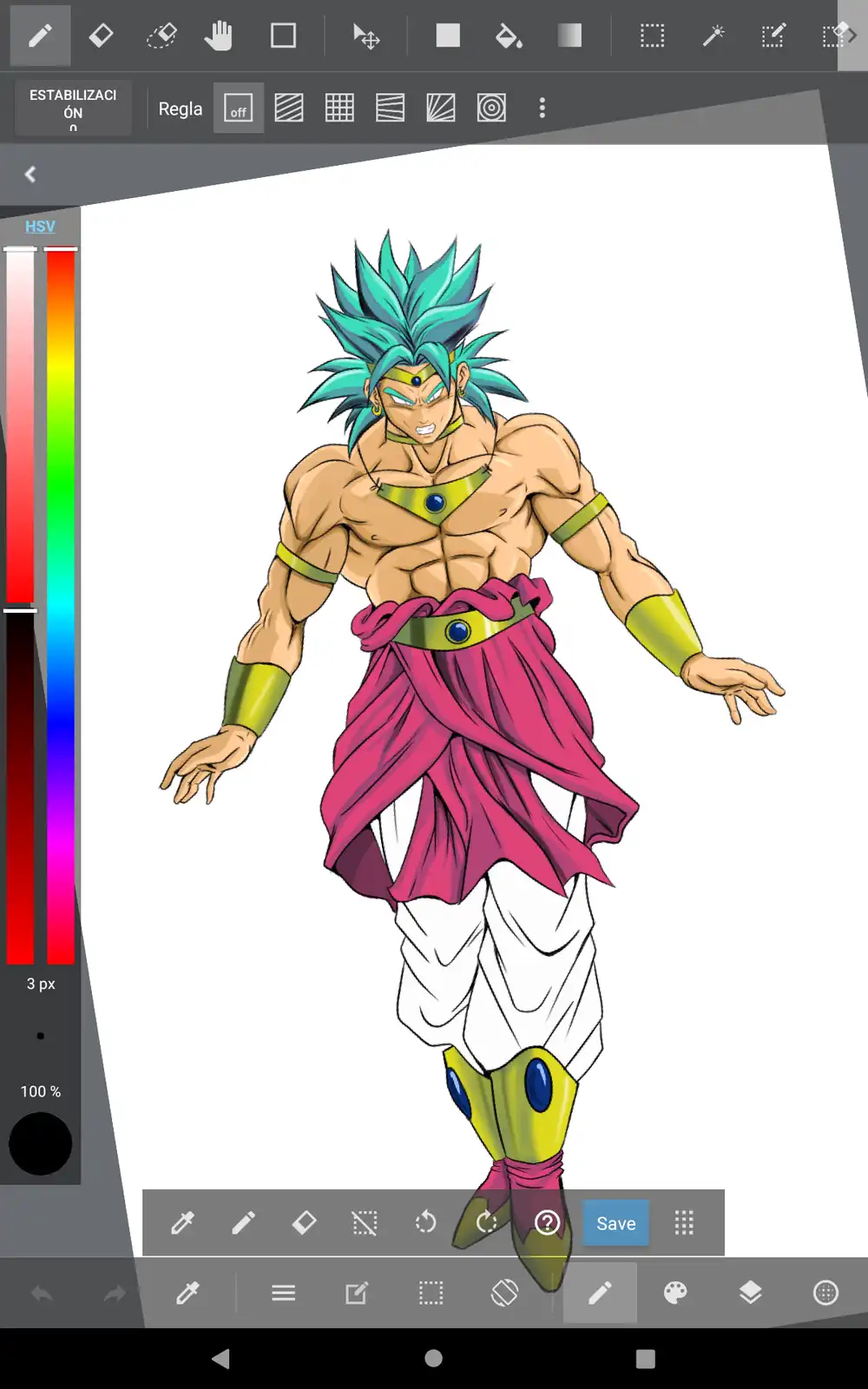 Epic Classic Broly by u/robertraccoon