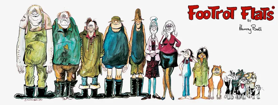 Exploring Footrot Flats: A Classic by Murray Ball