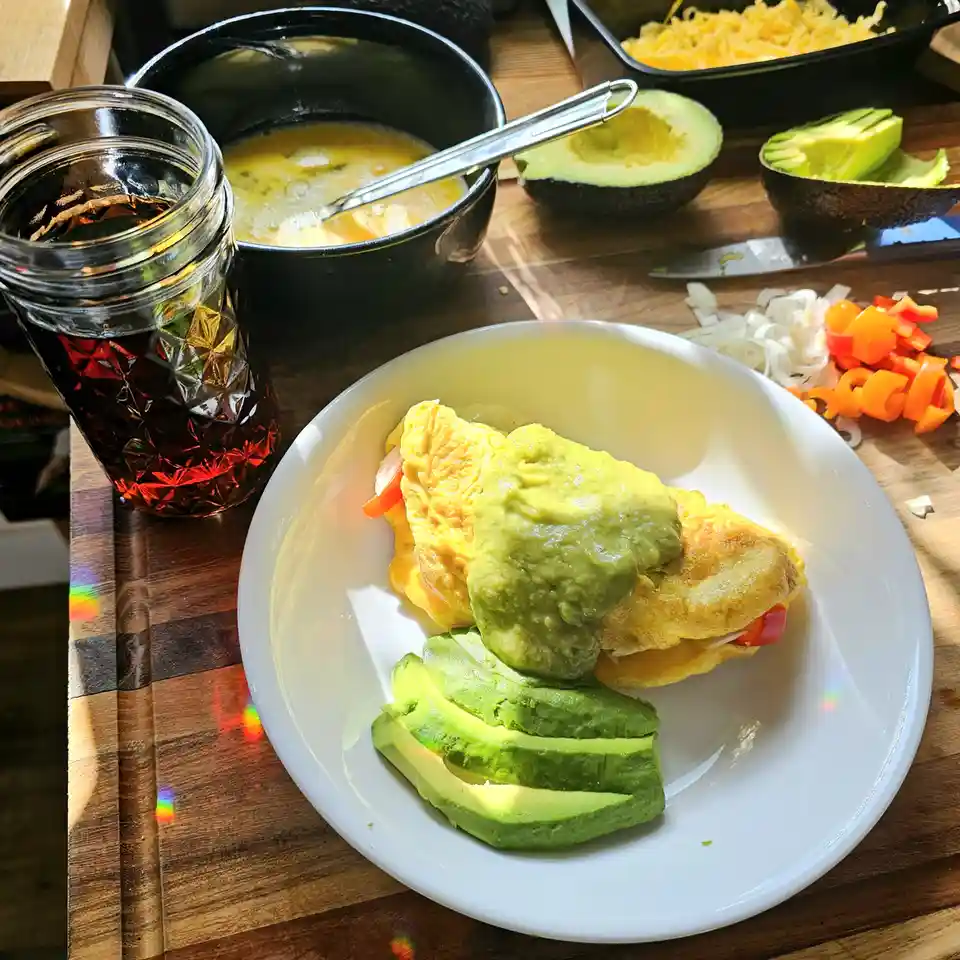 The Most Impressive Omelette I've Ever Made