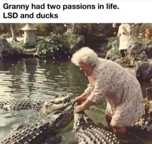 Ah, the classic charm of Good Ol' Granny...
