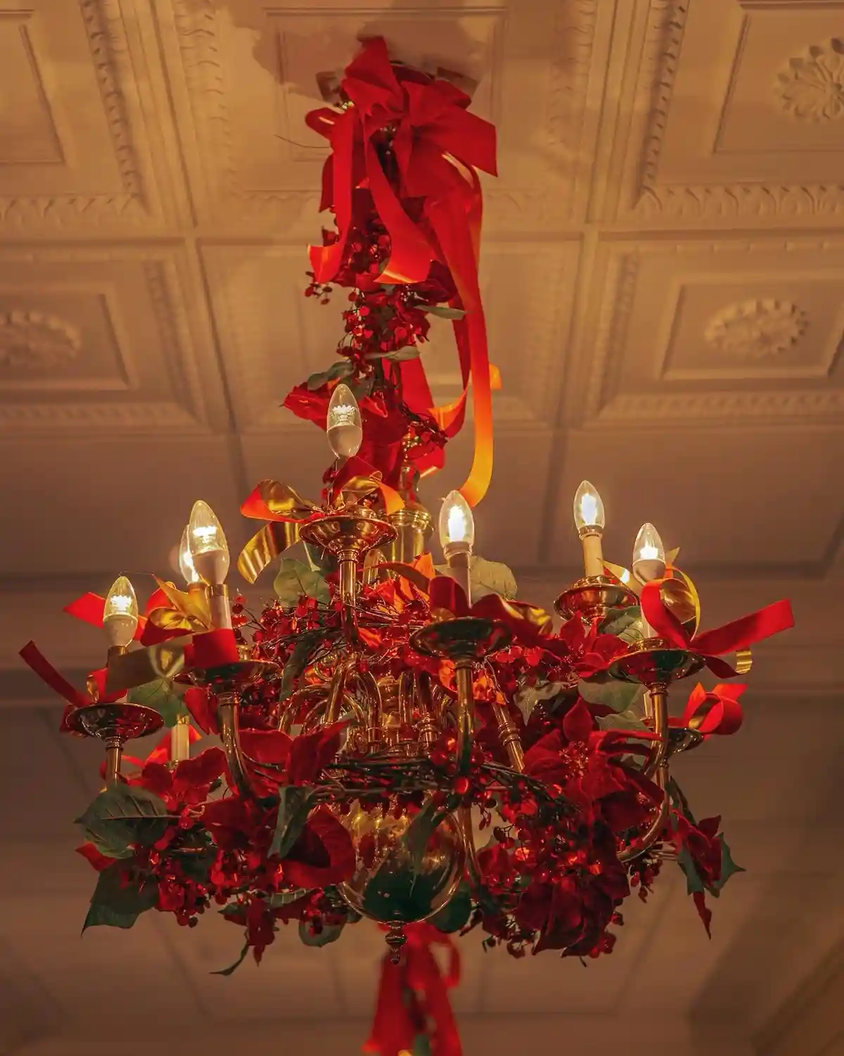 The Festive Christmas Chandelier: A Holiday Highlight