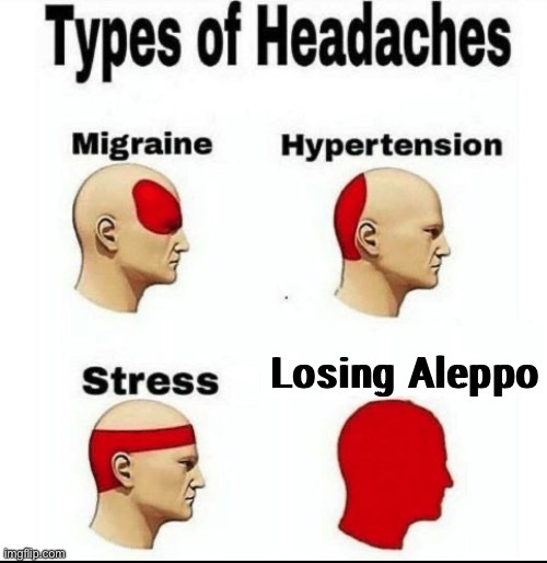 The image displays four side-profile illustrations of bald heads, each labeled with a type of headache. The first head has a…