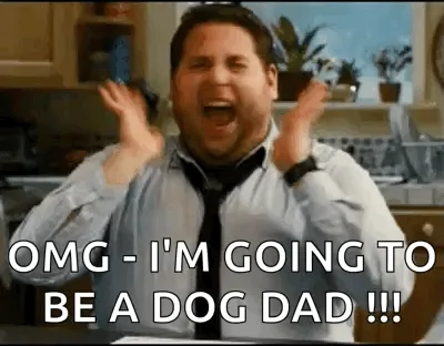 GULP - Excited to Become a Dog Dad Tomorrow!