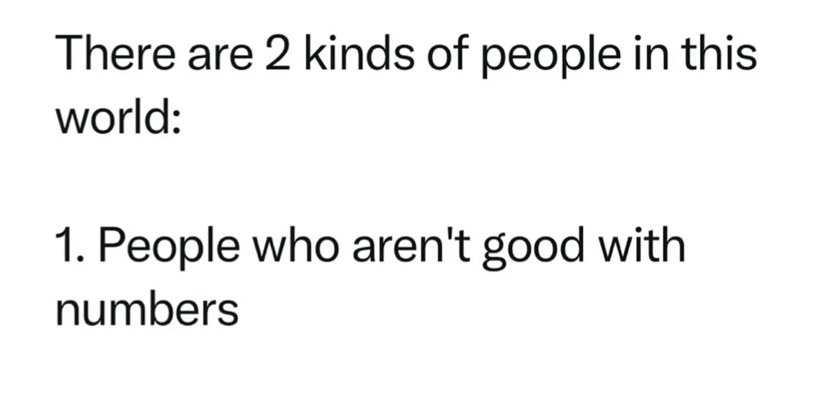Two Types of People: Which One Are You?