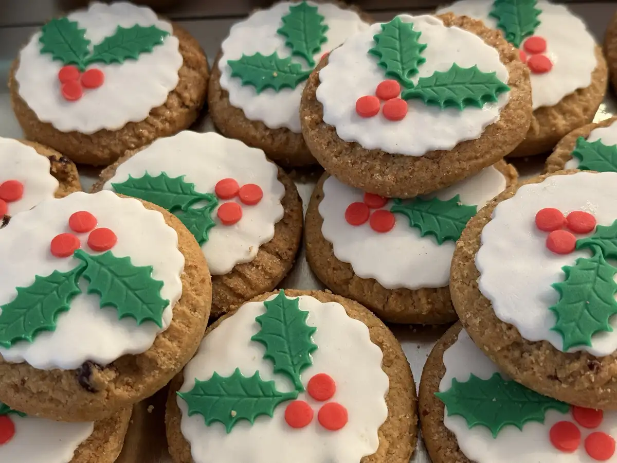 Festive Holly-Themed Christmas Treats