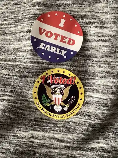 I cast my vote early! Join me and make your voice heard!