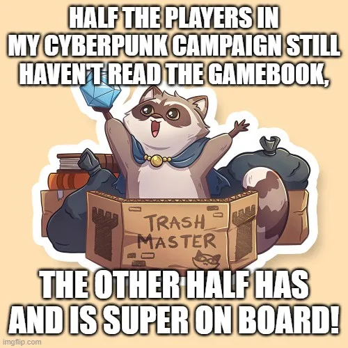 Finding Silver Linings in Cyberpunk DM