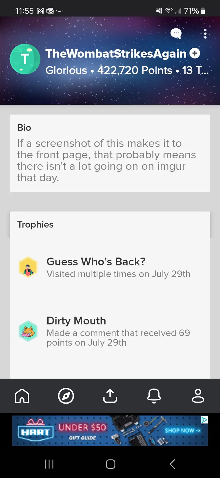 Let's kick off a social experiment because Imgur seems a bit sluggish right now.