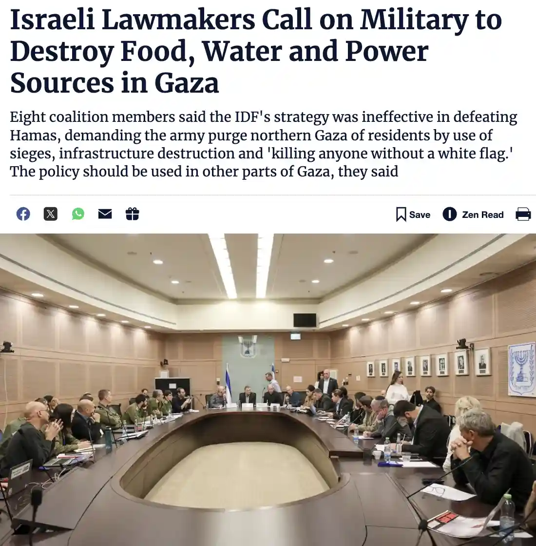 It's Not Genocide, Seriously!