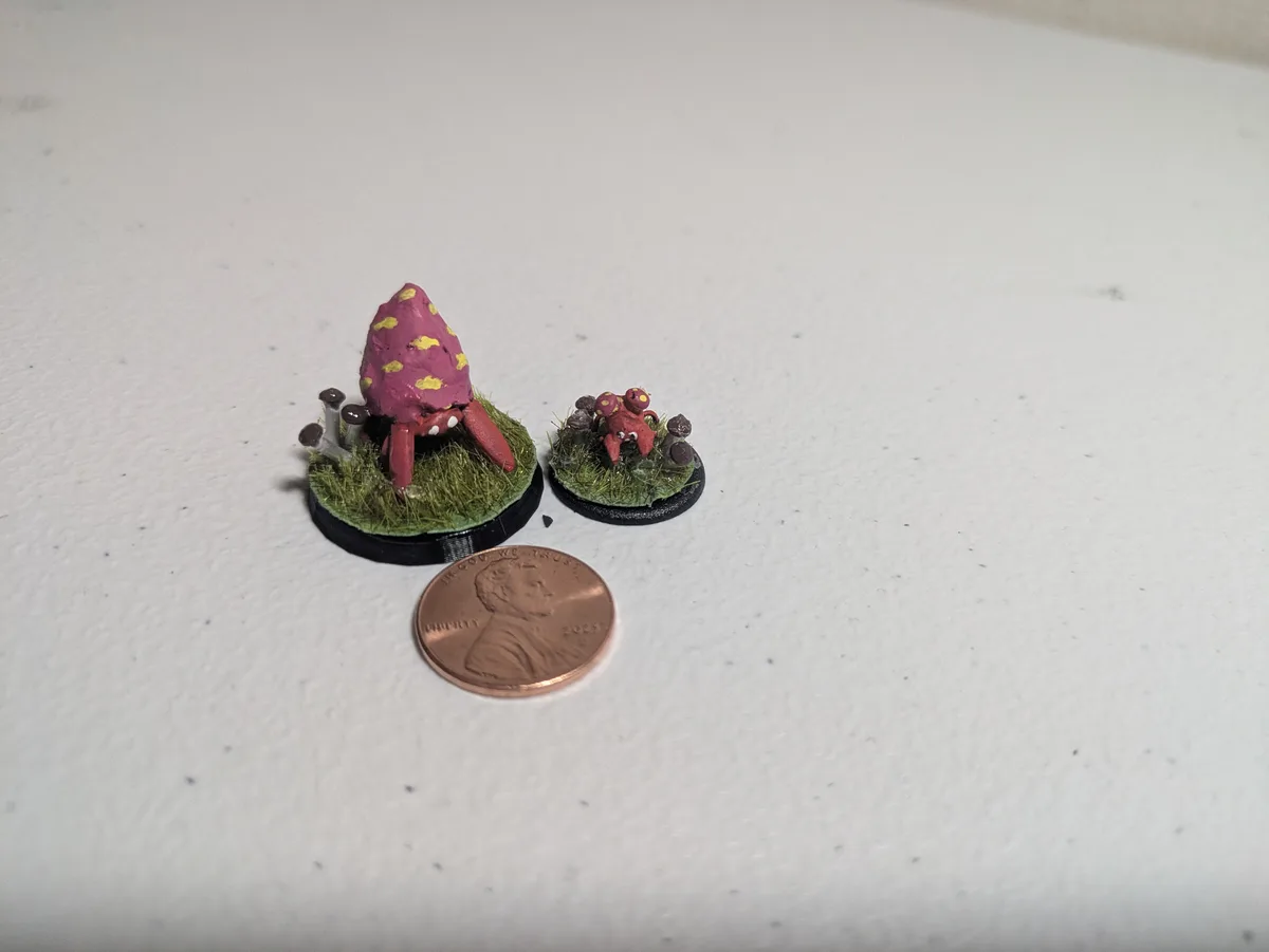 Adorable Tiny Paras and Parasect I Crafted