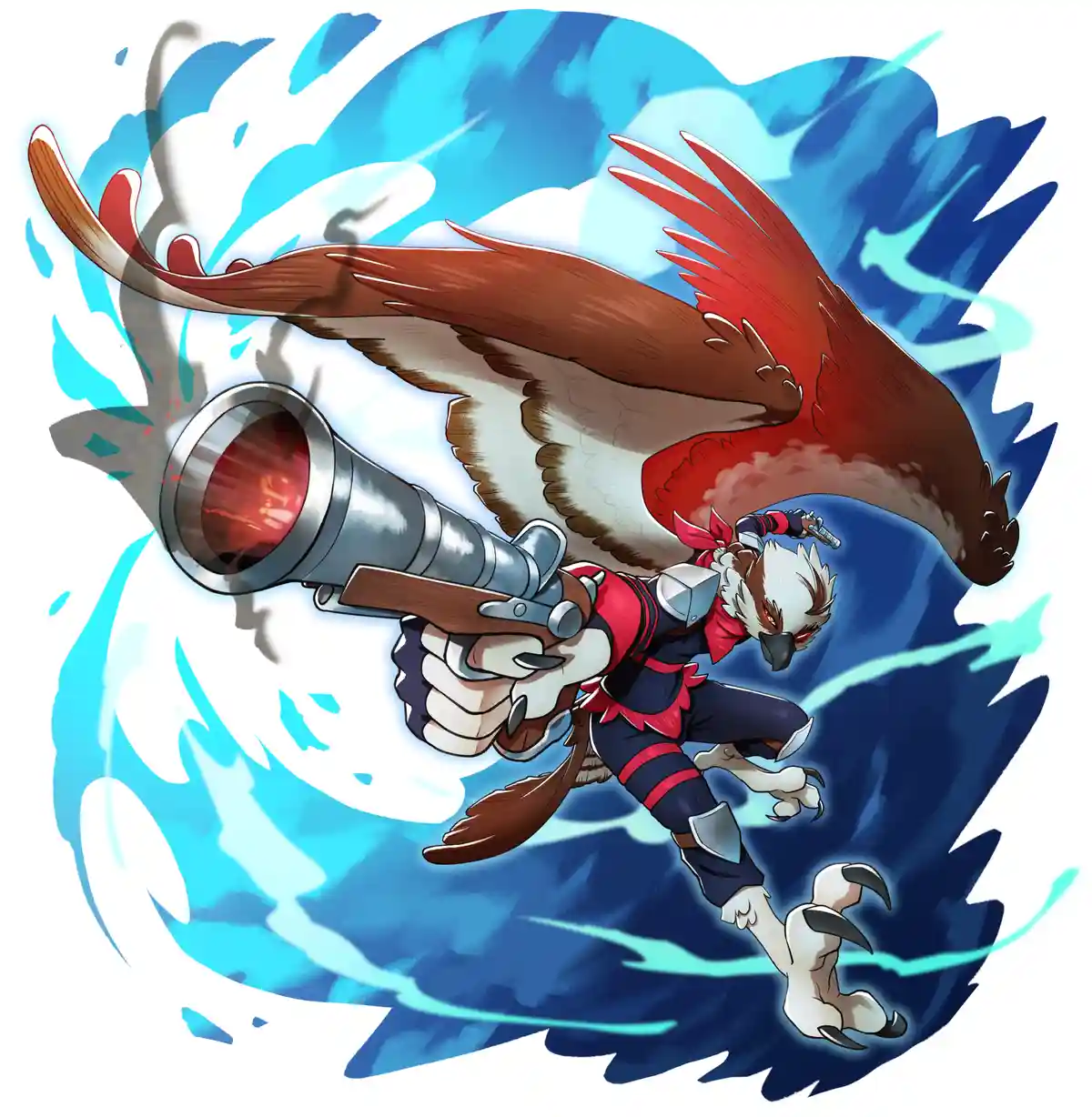 Meet Zek: The Aarakocra Gunslinger Fighter