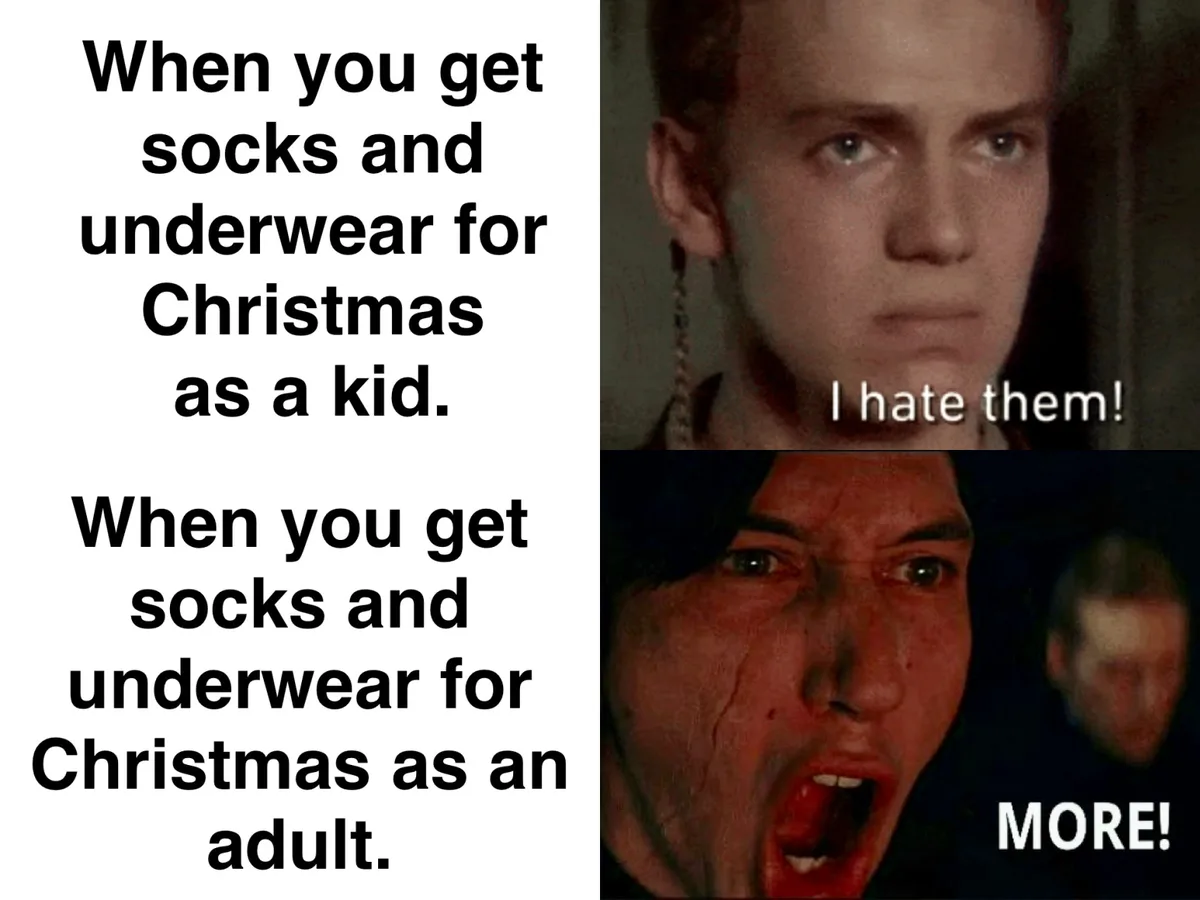 The image is split into two panels. The top panel shows a young man with a disgusted expression and the text 'I hate them!'…
