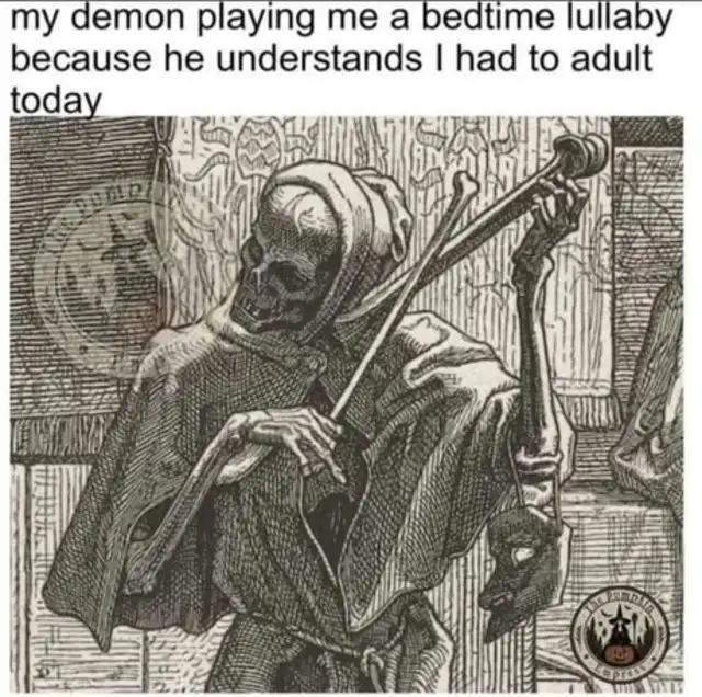 When Even Your Inner Demons Offer Comfort