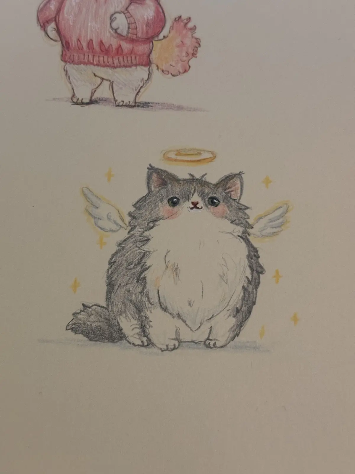 Adorable Kitty Doodle #1