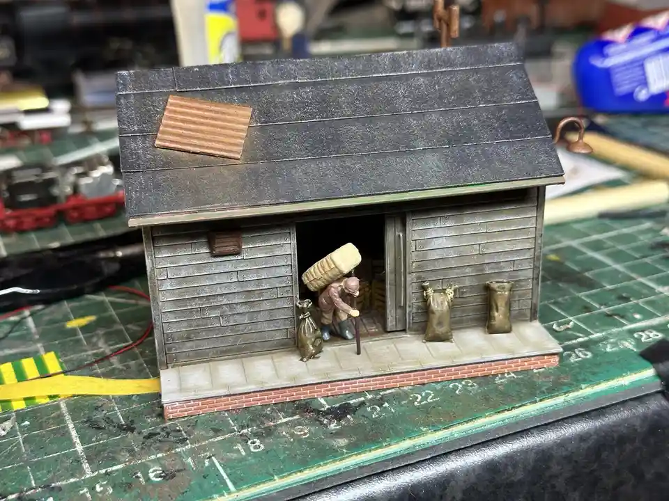 Our New Goods Shed is Finally Complete!