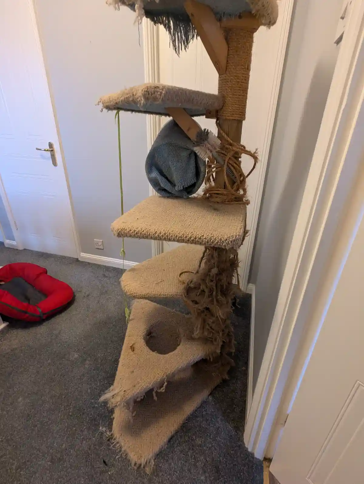 Innovative Cat Scratching Post with Fun Platforms
