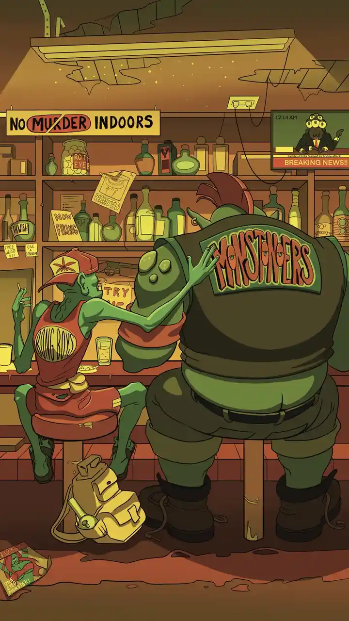 Introducing Two New Characters in My Animated Series 'Monstoners'!