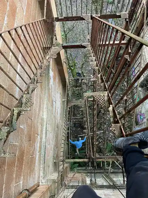 Beware of the infamous Death Stairs!