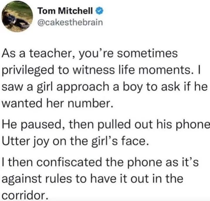 I am indeed Mr. Professor Cockblock!