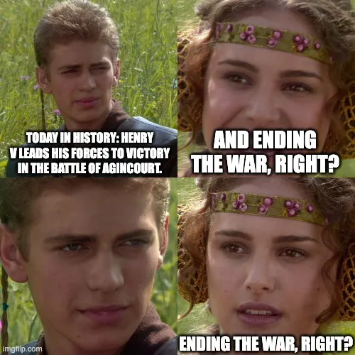 A four-panel meme featuring two characters from 'The Princess Bride'. The top-left panel shows a young man with a skeptical…