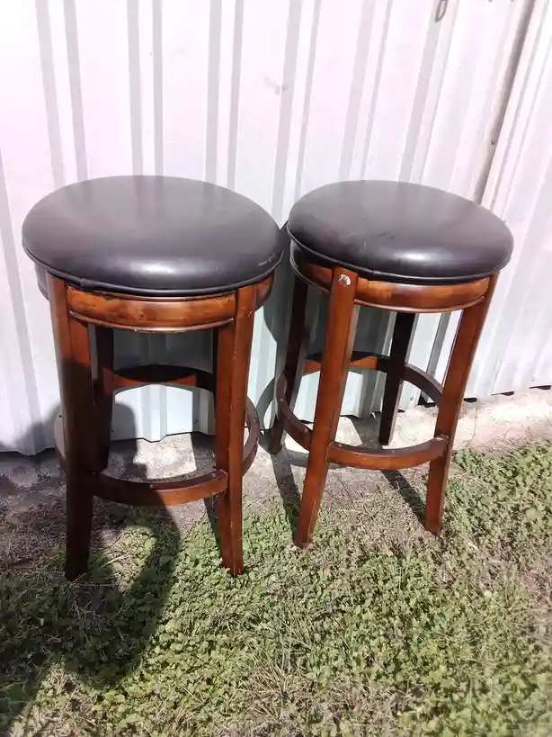 Innovative Design: Magellan Swiveling Wood Stools