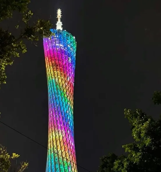 The Majestic TV Tower Standing Tall