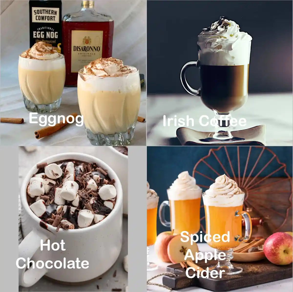 Which drink are you reaching for?