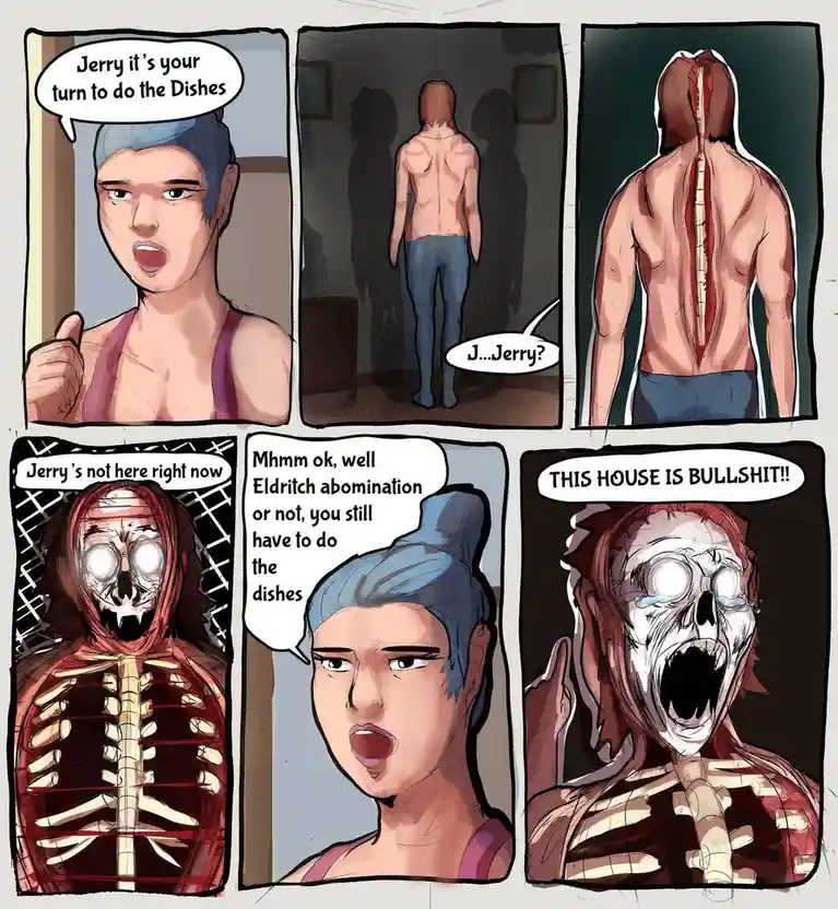 Cthulhu's Quirky Roommate Adventures