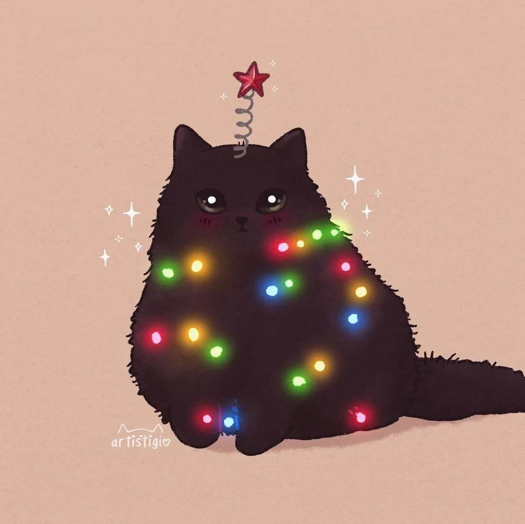 Glowing Cat