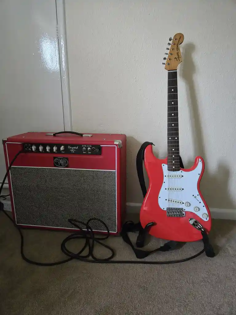 Throwback to the 1983 JV Squier