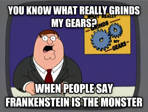 A still image of Peter Griffin from Family Guy, looking shocked and angry while sitting at a desk. Behind him is a yellow…
